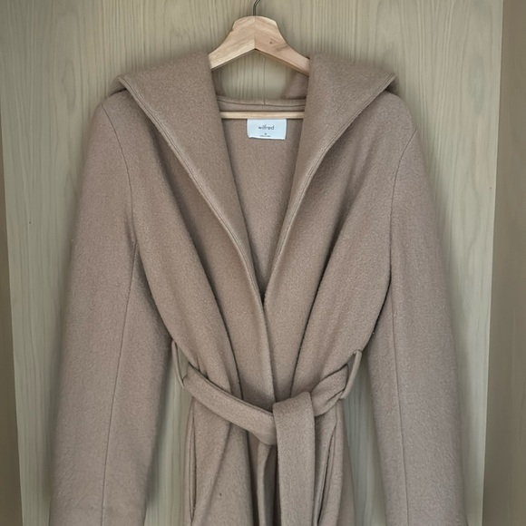 Wilfred, Aritzia, camel colored robe coat size XS - Picture 1 of 5